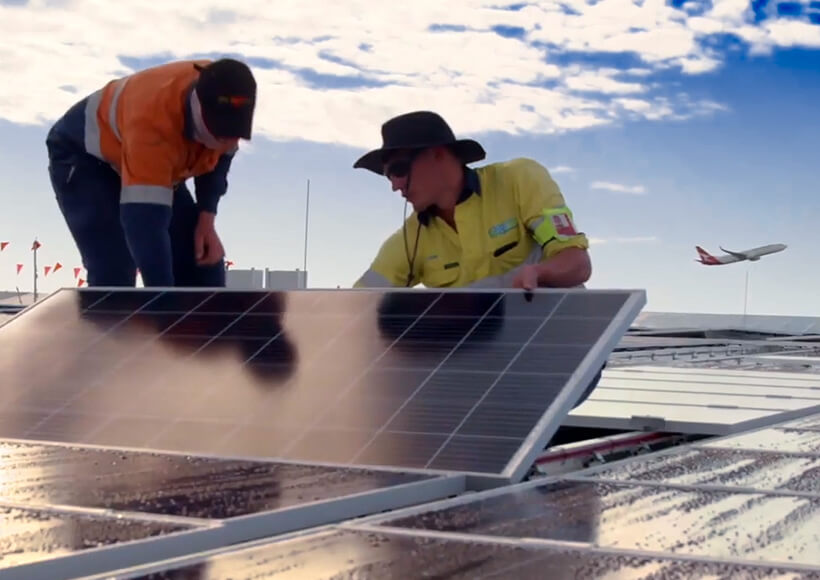 Brisbane Airport solar gallery 6