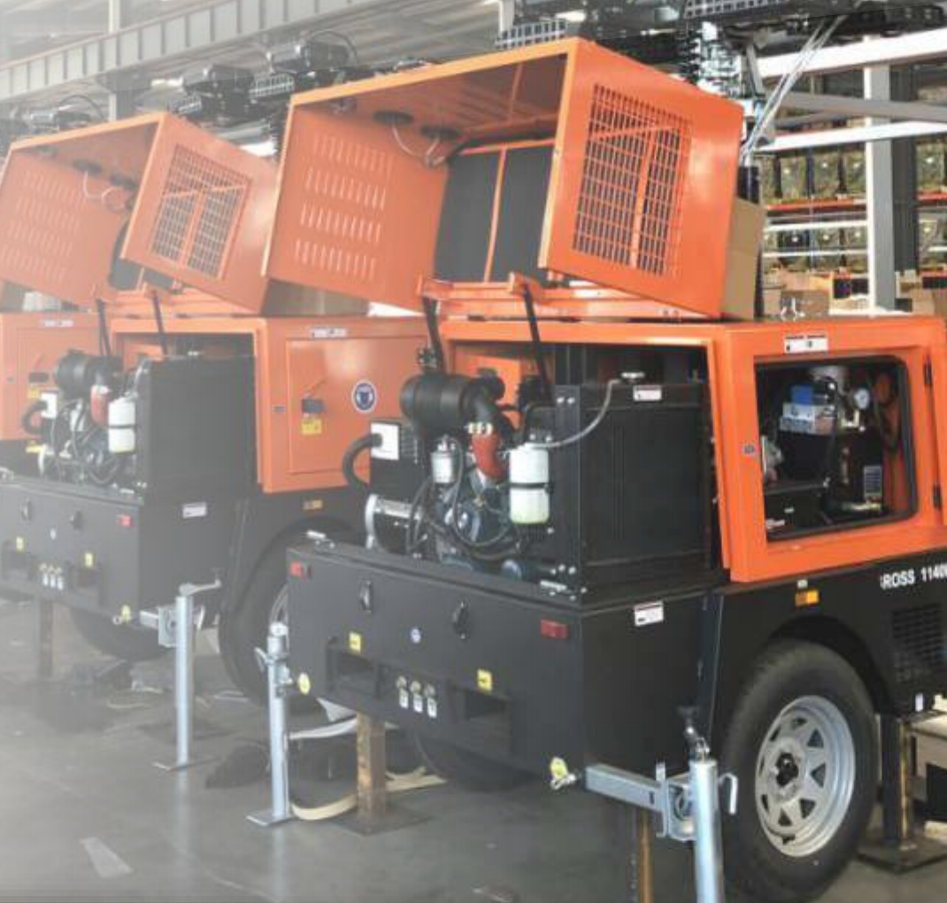 Diesel Light Towers Manual / Hydraulic