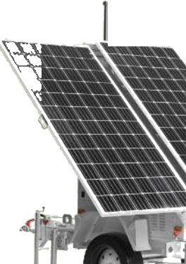 Solar Lighting Tower Solar + Battery