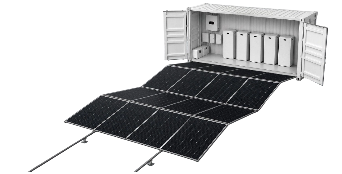 Hybrid Power Stations Solar + Genset + BESS